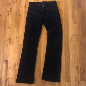 Kut From The Kloth Black Corduroys, size 4